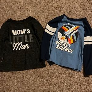 Toddler boys long sleeve